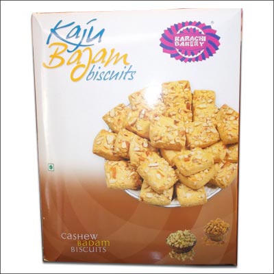 "Karachi Kaju Badam Biscuits - Wt 400 gms - Click here to View more details about this Product